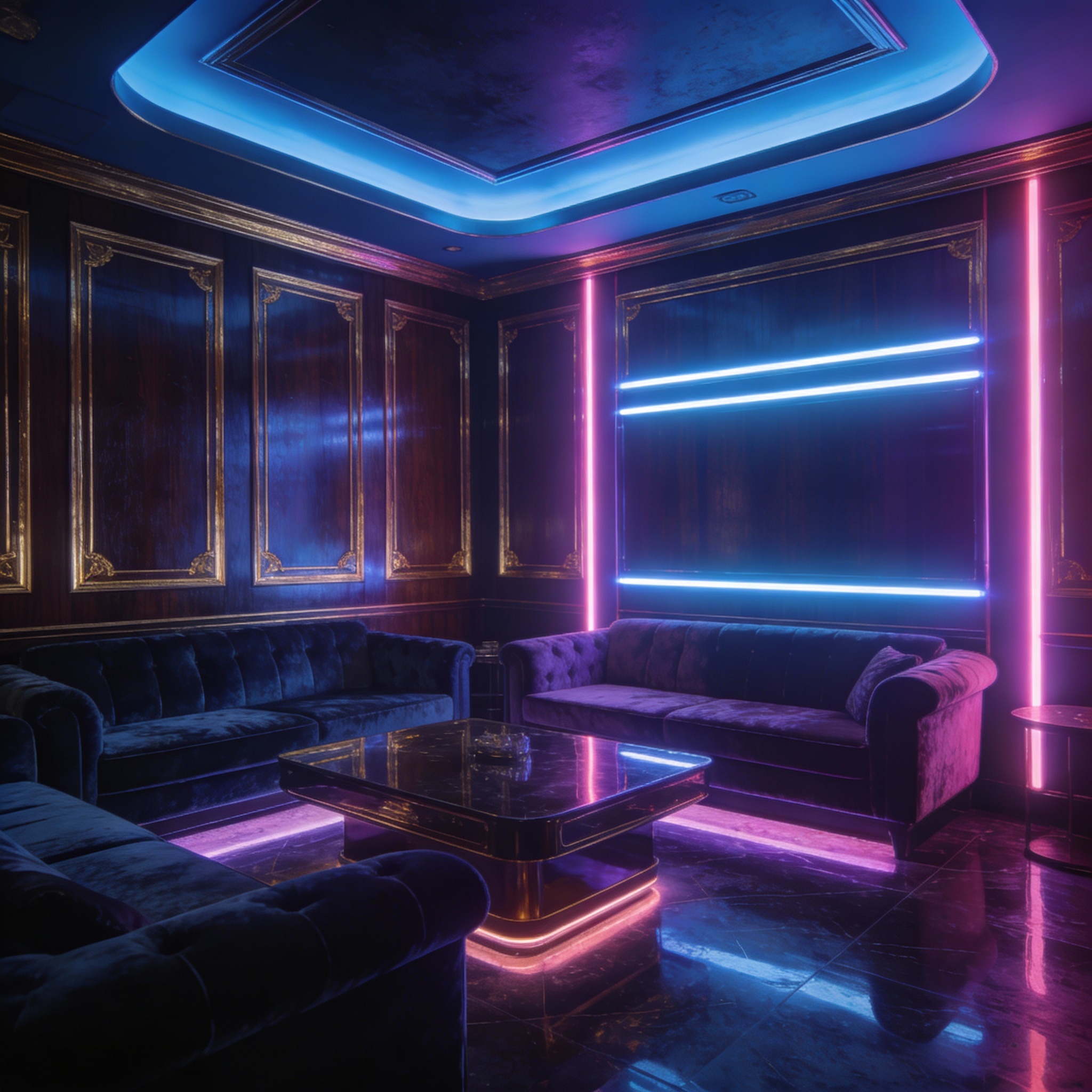 종각역 가라오케 위스키 세팅